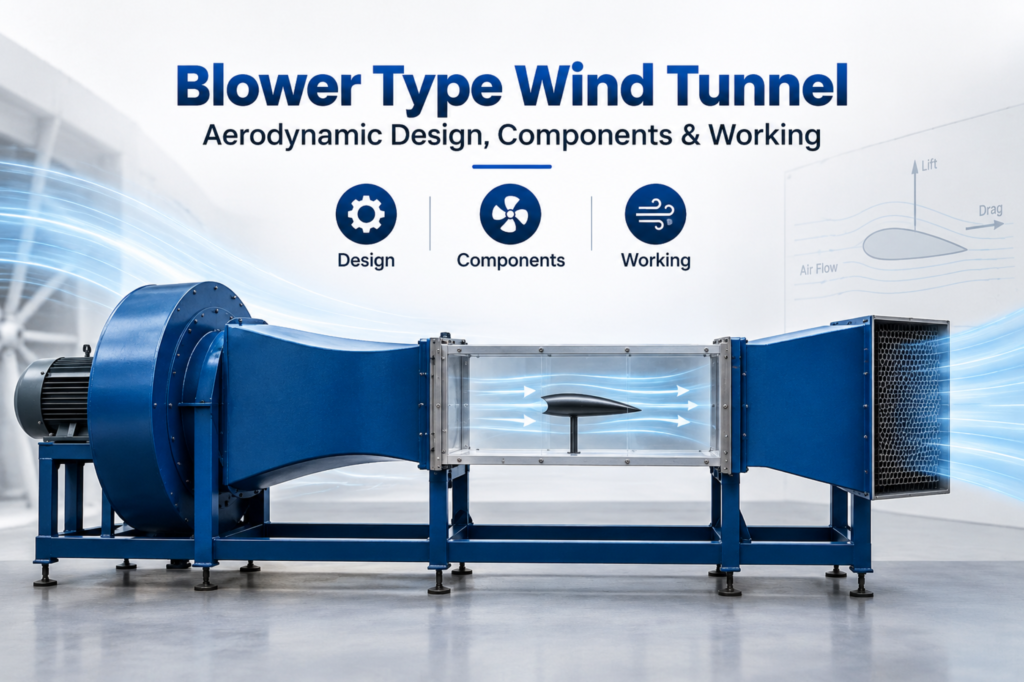 Blower Type Wind Tunnel