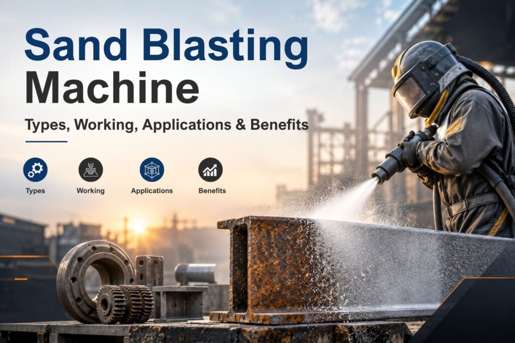 Sand Blasting Machine Types, Working, Applications & Benefits