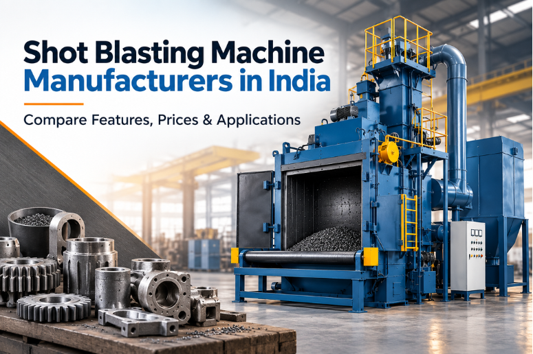 Shot Blasting Machine Manufacturers in India Compare Features, Prices & Applications
