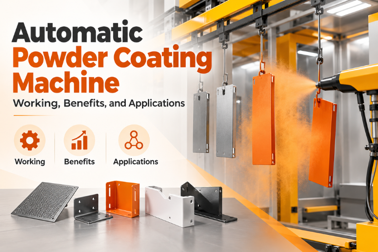 Automatic Powder Coating Machine Working, Benefits, and Applications